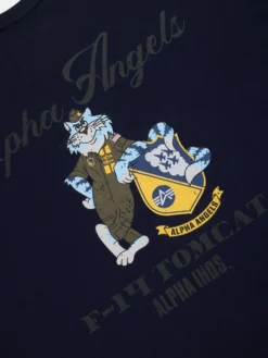RELAXED ALPHA ANGELS TEE