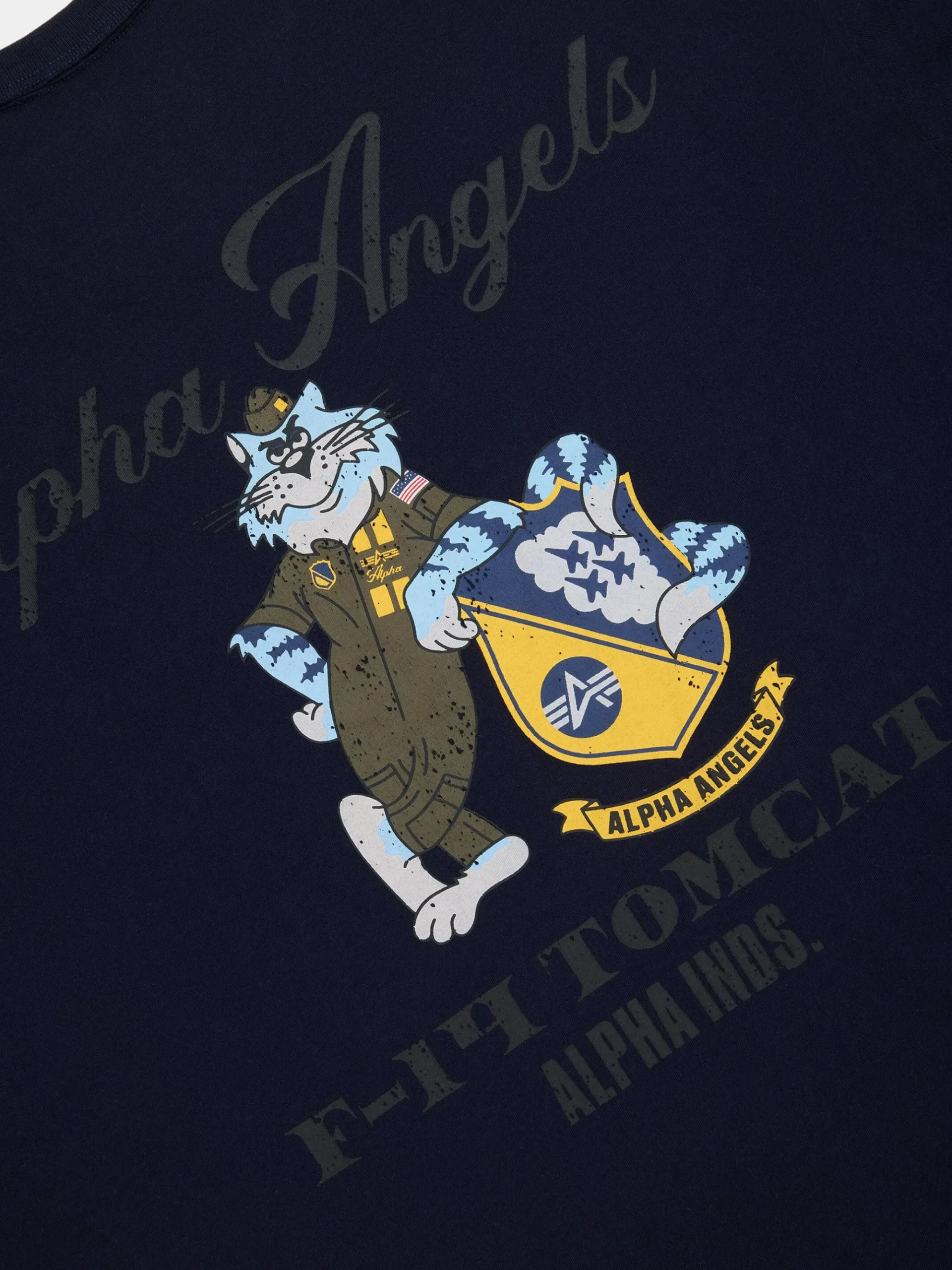 RELAXED ALPHA ANGELS TEE