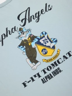 RELAXED ALPHA ANGELS TEE