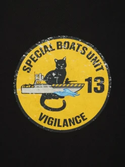 RELAXED BLACK CAT TEE
