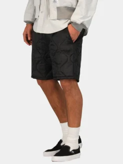 RELAXED QUILTED SHORT