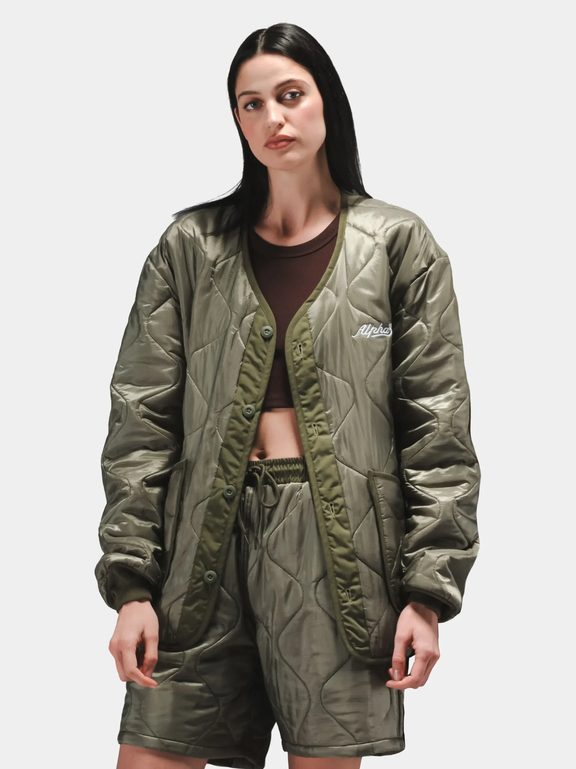 RELAXED QUILTED SHORT
