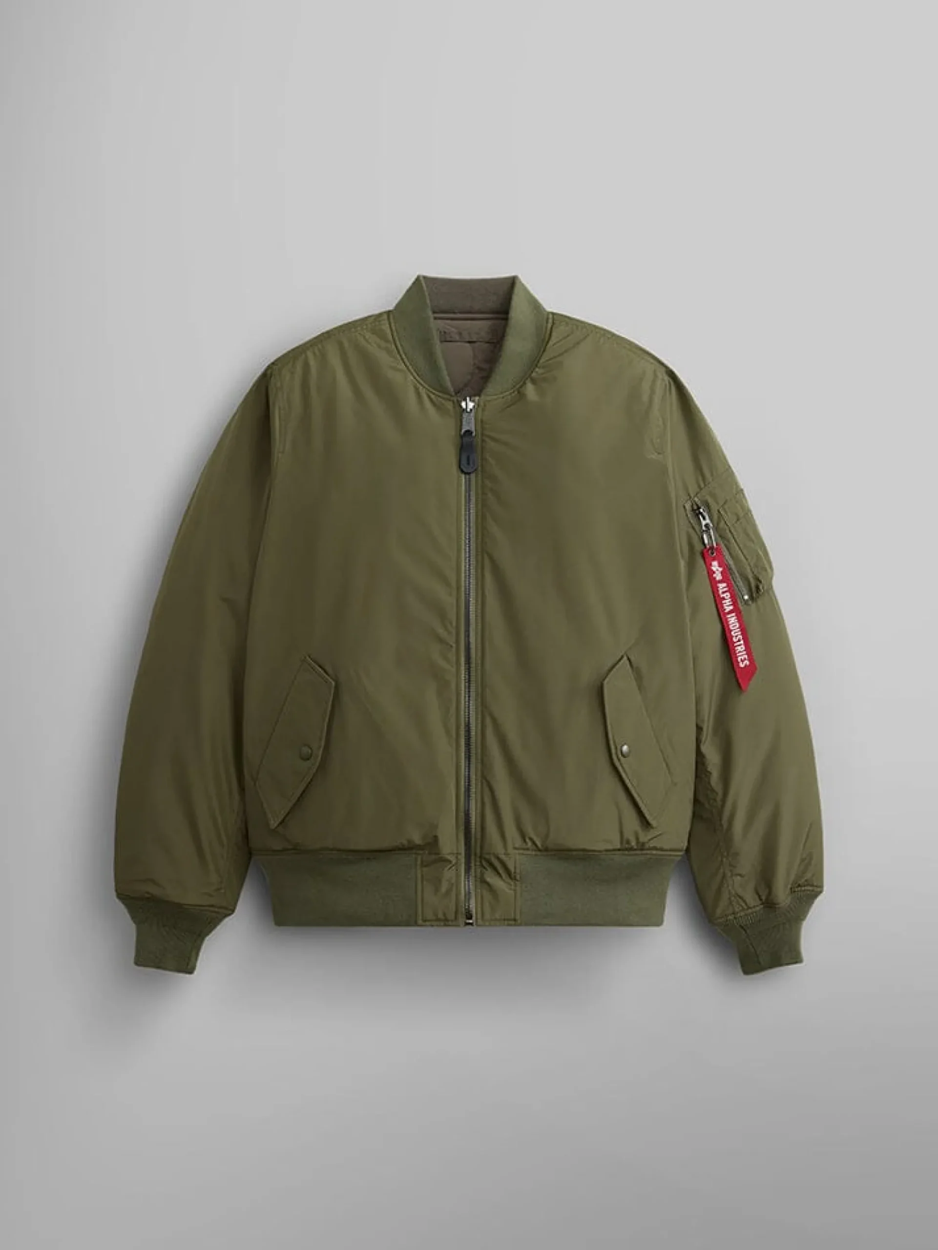 REVERSIBLE ONION QUILTED MA-1 BOMBER JACKET