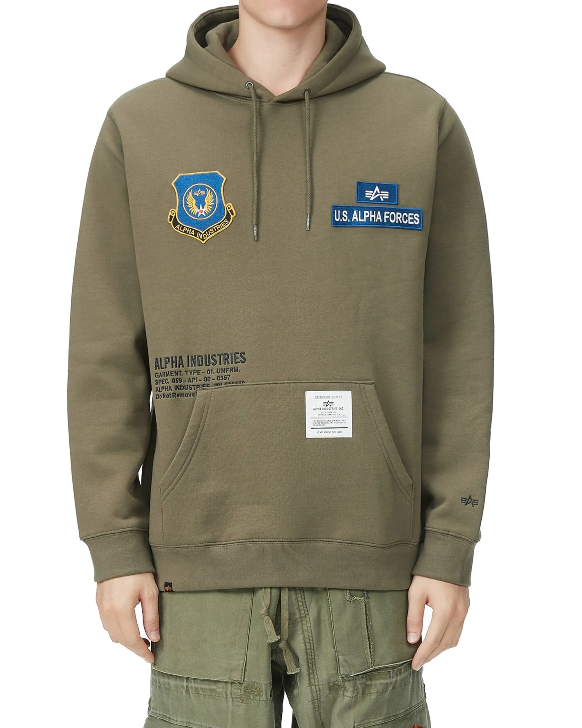 U.S. ALPHA FORCES BADGE HOODIE