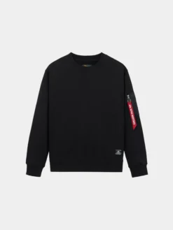 UTILITY POCKET CREWNECK