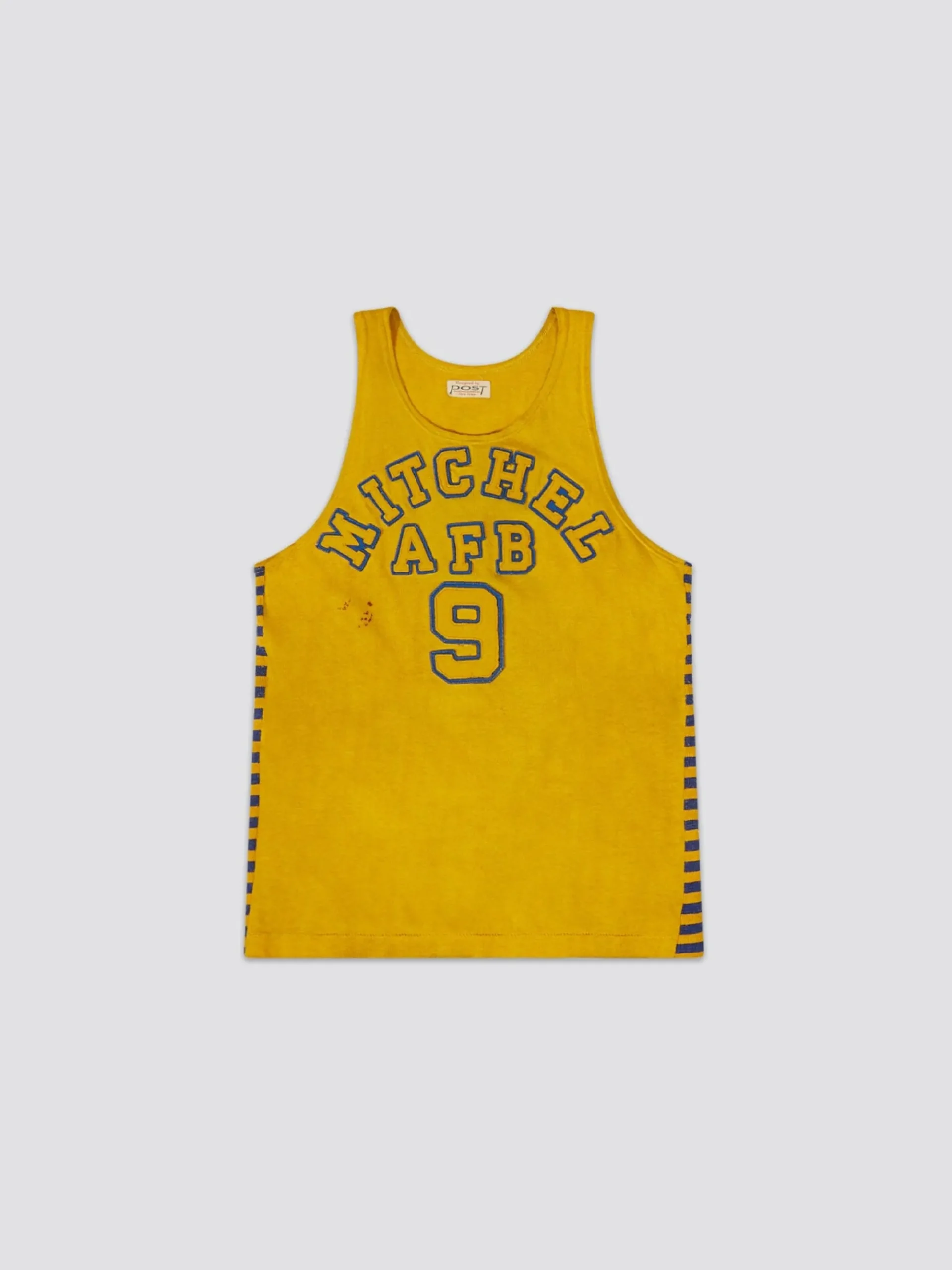 VINTAGE MITCHELL AFB 1950s BASKETBALL JERSEY