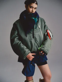 WTAPS X ALPHA MA-1 BOMBER JACKET