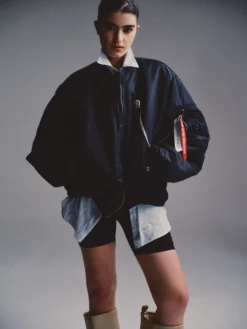 WTAPS X ALPHA MA-1 BOMBER JACKET